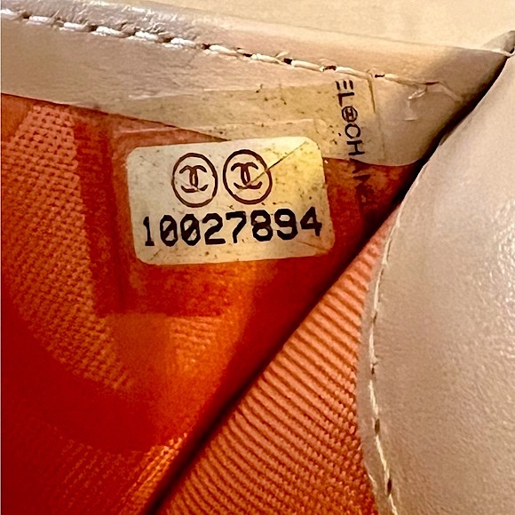 CHANEL Calfskin Quilted Cambon CC Bifold Wallet, Beige - Picture 5 of 9